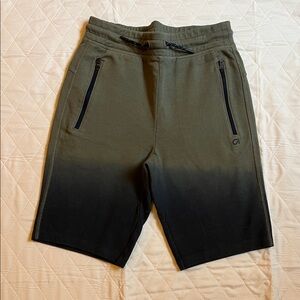 GAP Olive to Navy Ombre Athletic Shorts